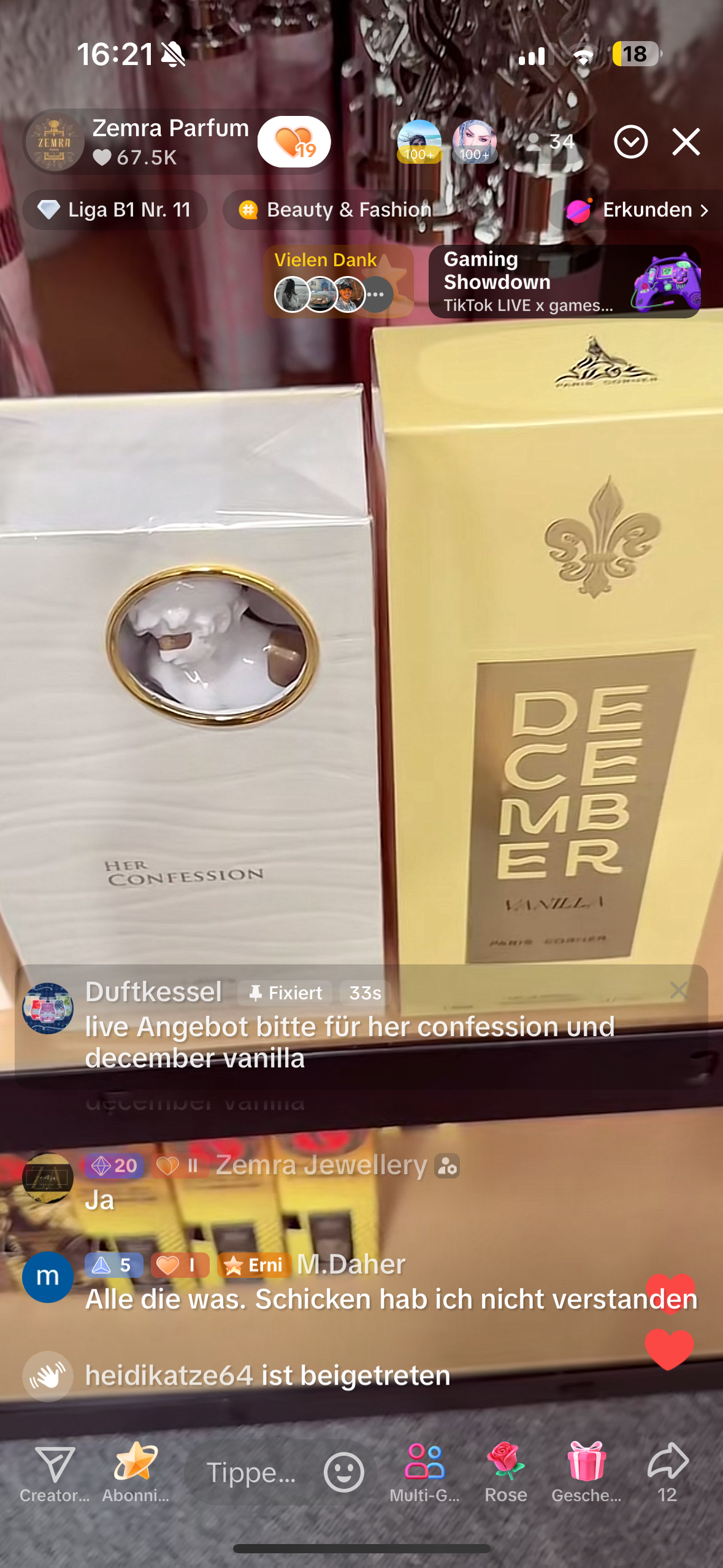 Angebot duftkessel her + december