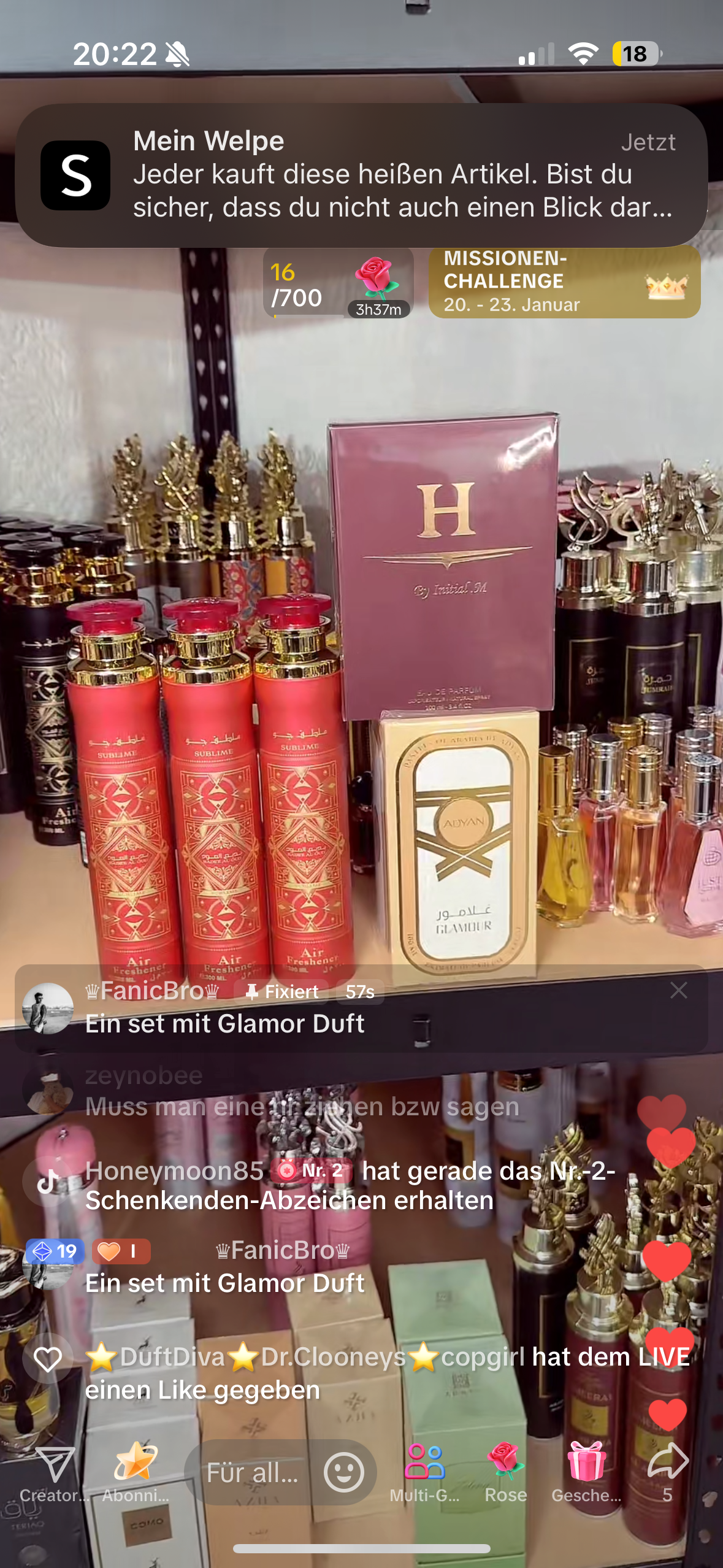 Angebot Tala Initial H + Glamour + RS 3er