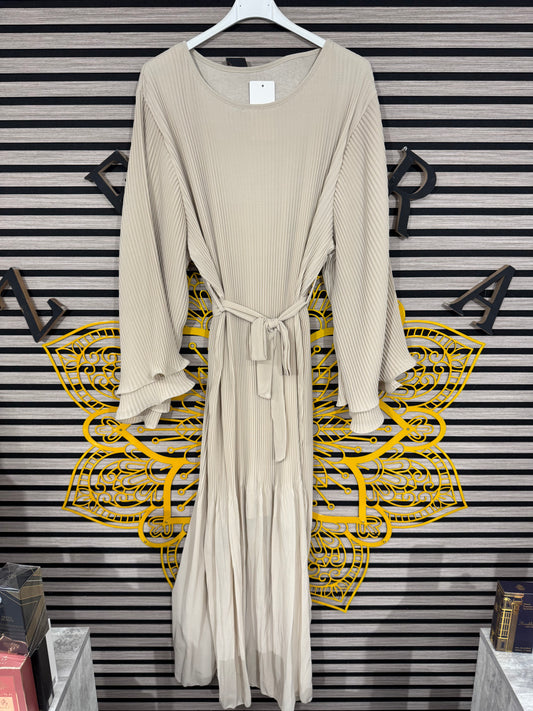 Kleid Beige