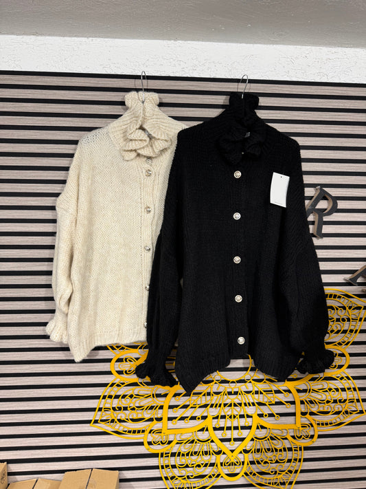 Cardigan Rüschen