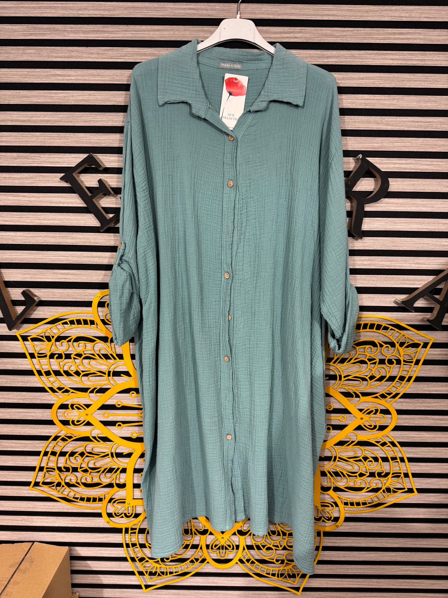 Kleid musselin Plussize