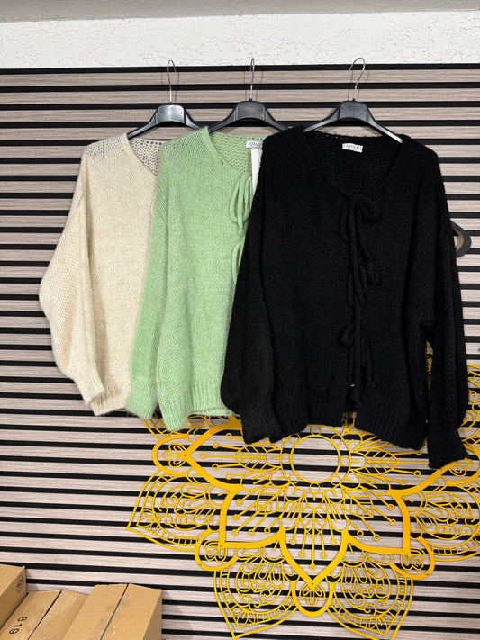 Cardigan Schleifen