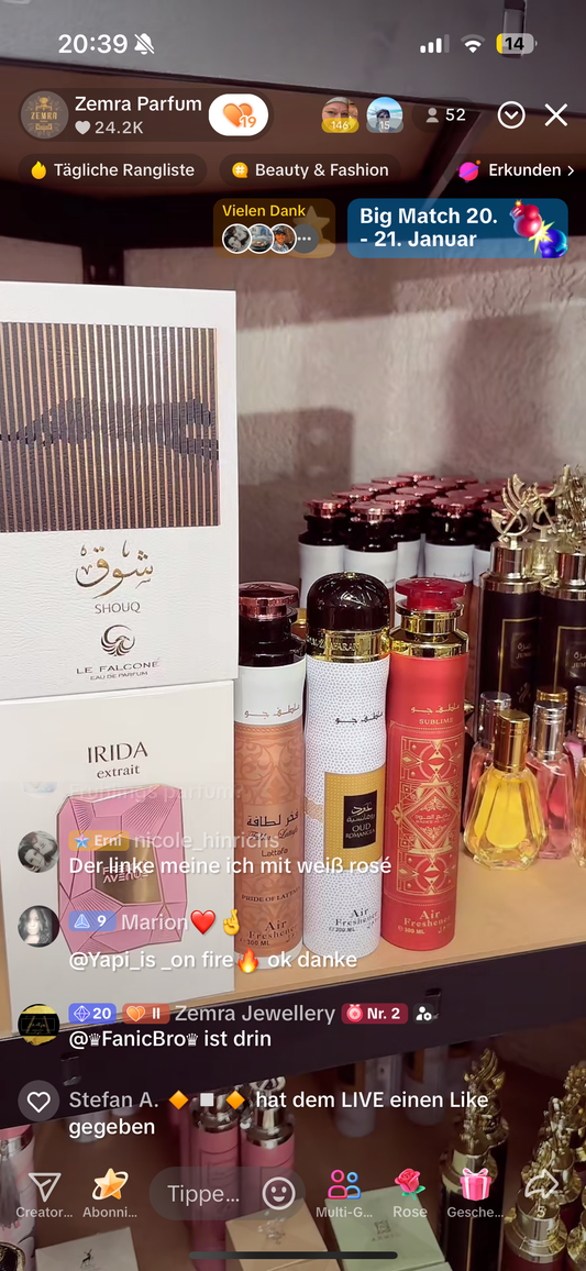 Angebot Nicole Shouq + Irida + 3RS+ noble blush