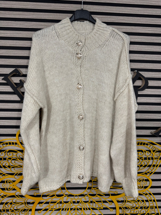 Cardigan beige