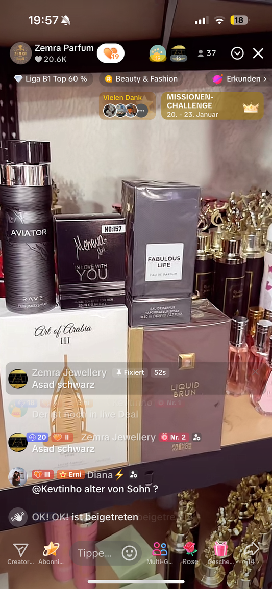 Angebot Geschenk Sohn arabia 3 FAB. Und liquid
