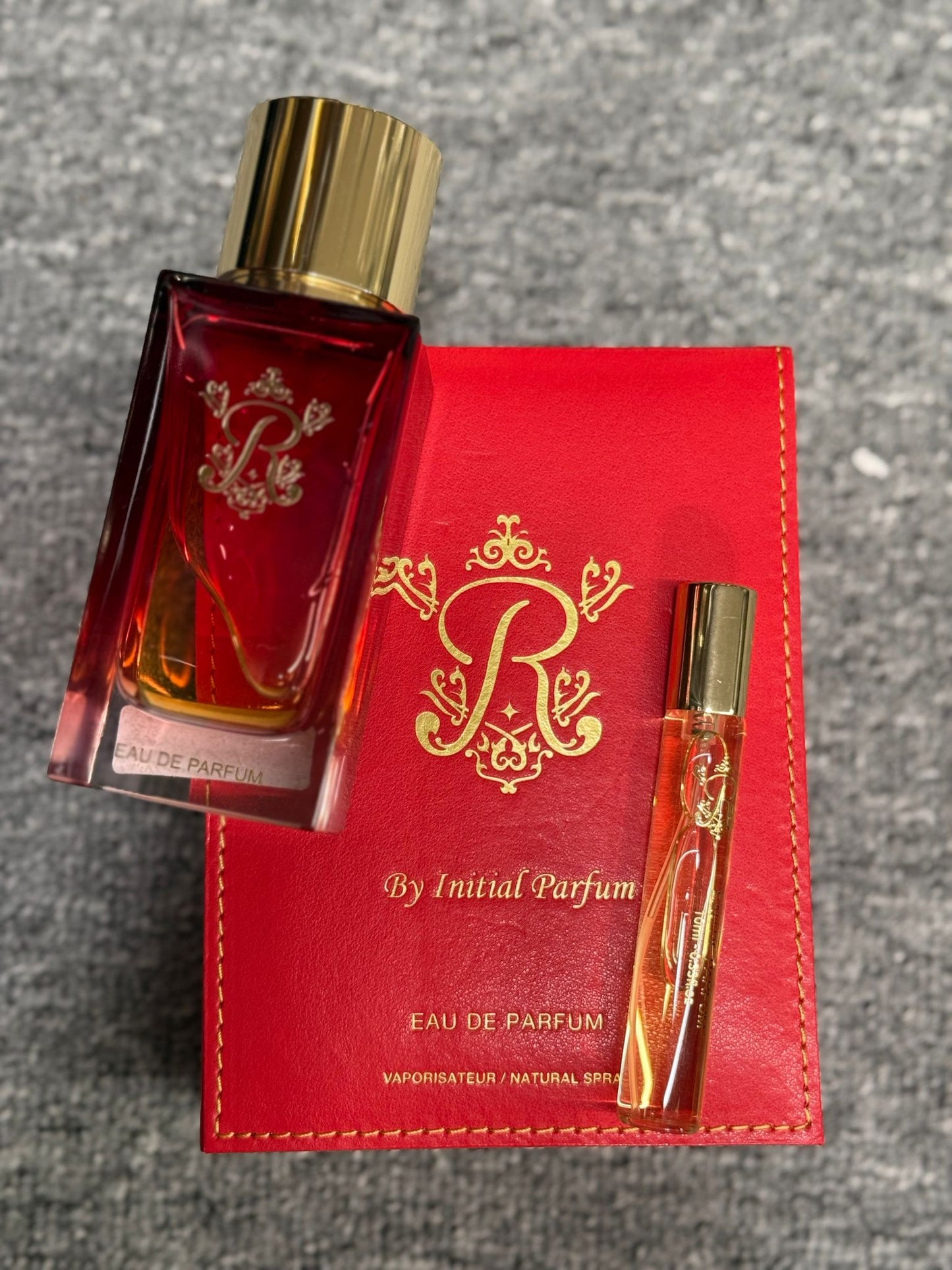 By initial R